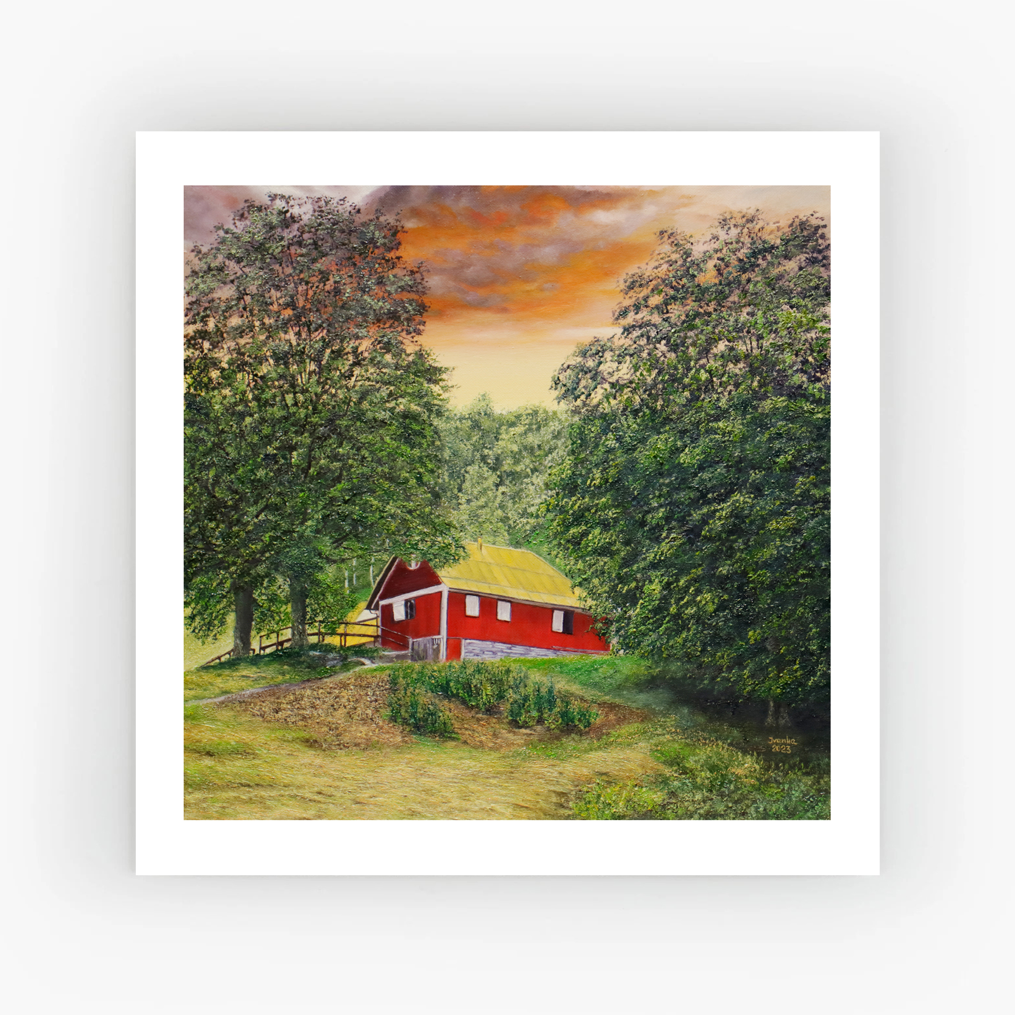  Valsesia - Tramonto al Ca' Mea - Ivanka Art