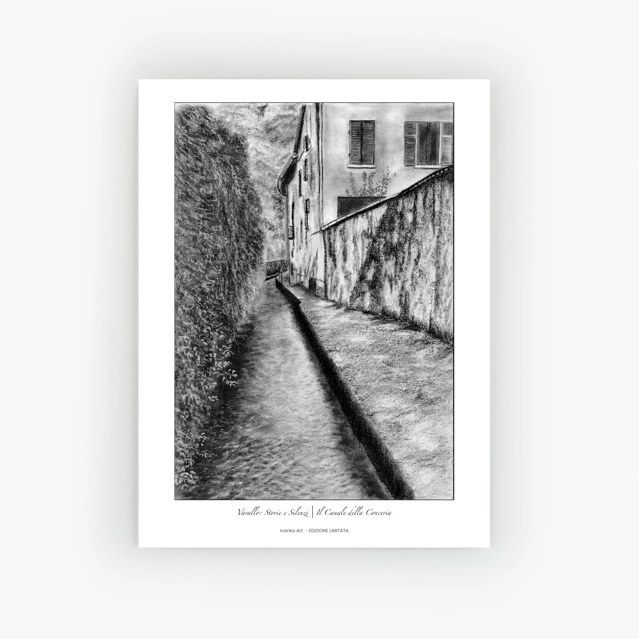 Varallo - Valsesia - Il Canale della Conceria - Ivanka Art