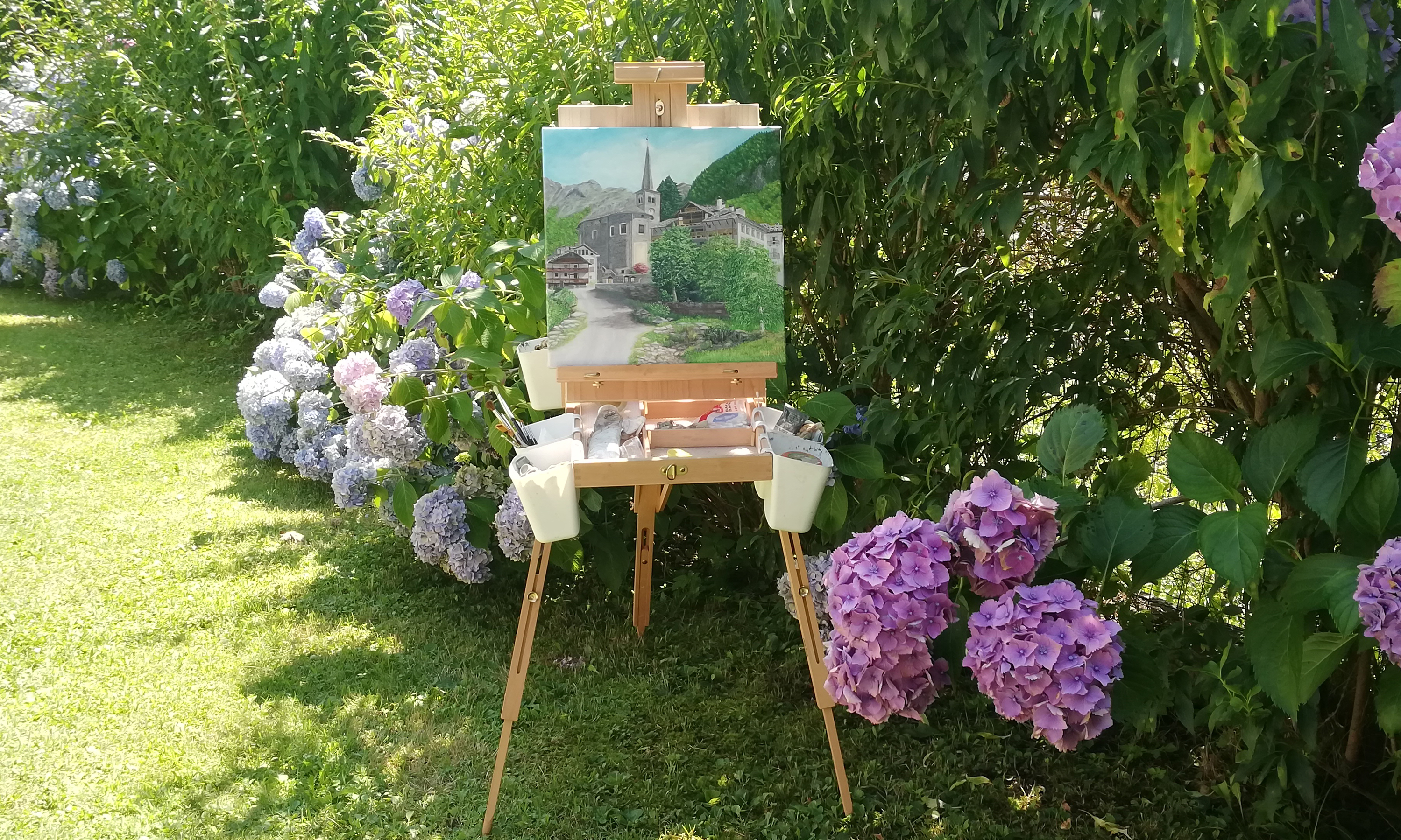 Stampe da dipinti a olio ispirati alla Valsesia